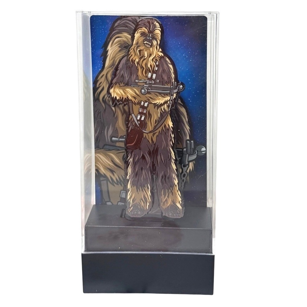 FiGPiN Star Wars A New Hope Chewbacca‎ 234 Enamel Pin Collectible Display Case